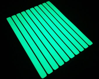 Glow In The Dark STRIP (Medium) Adesivi Peel and Stick Decalcomanie