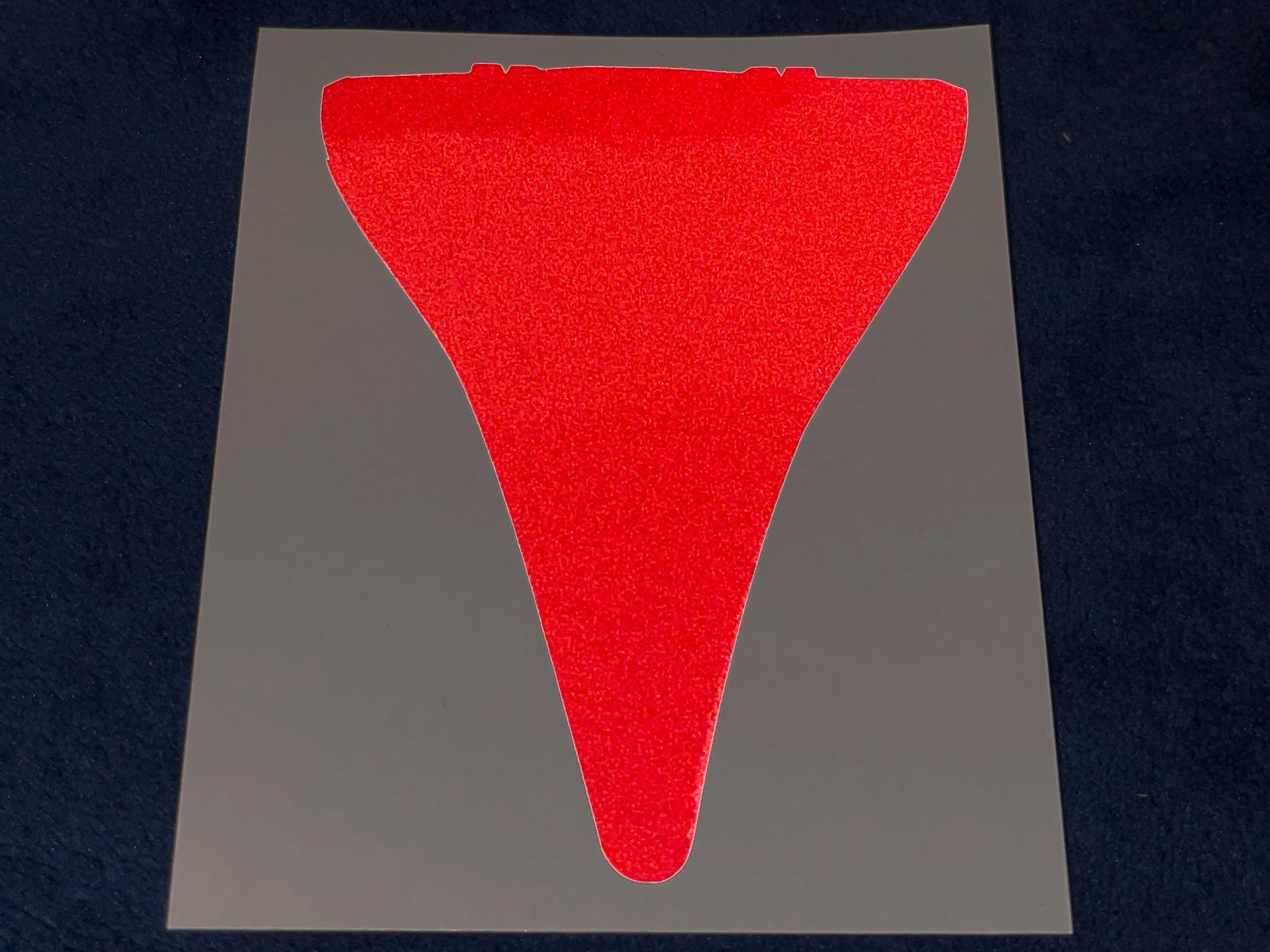 Reflective STEALTH RED Underseat Reflector Sticker Accessory for ...