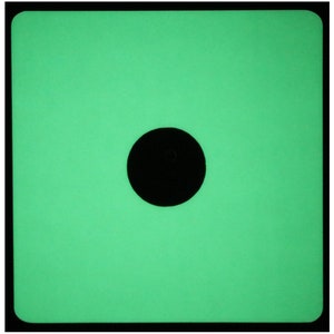 Dimmer Glow In The Dark Light Switch Surround Sticker - Peel and Stick!