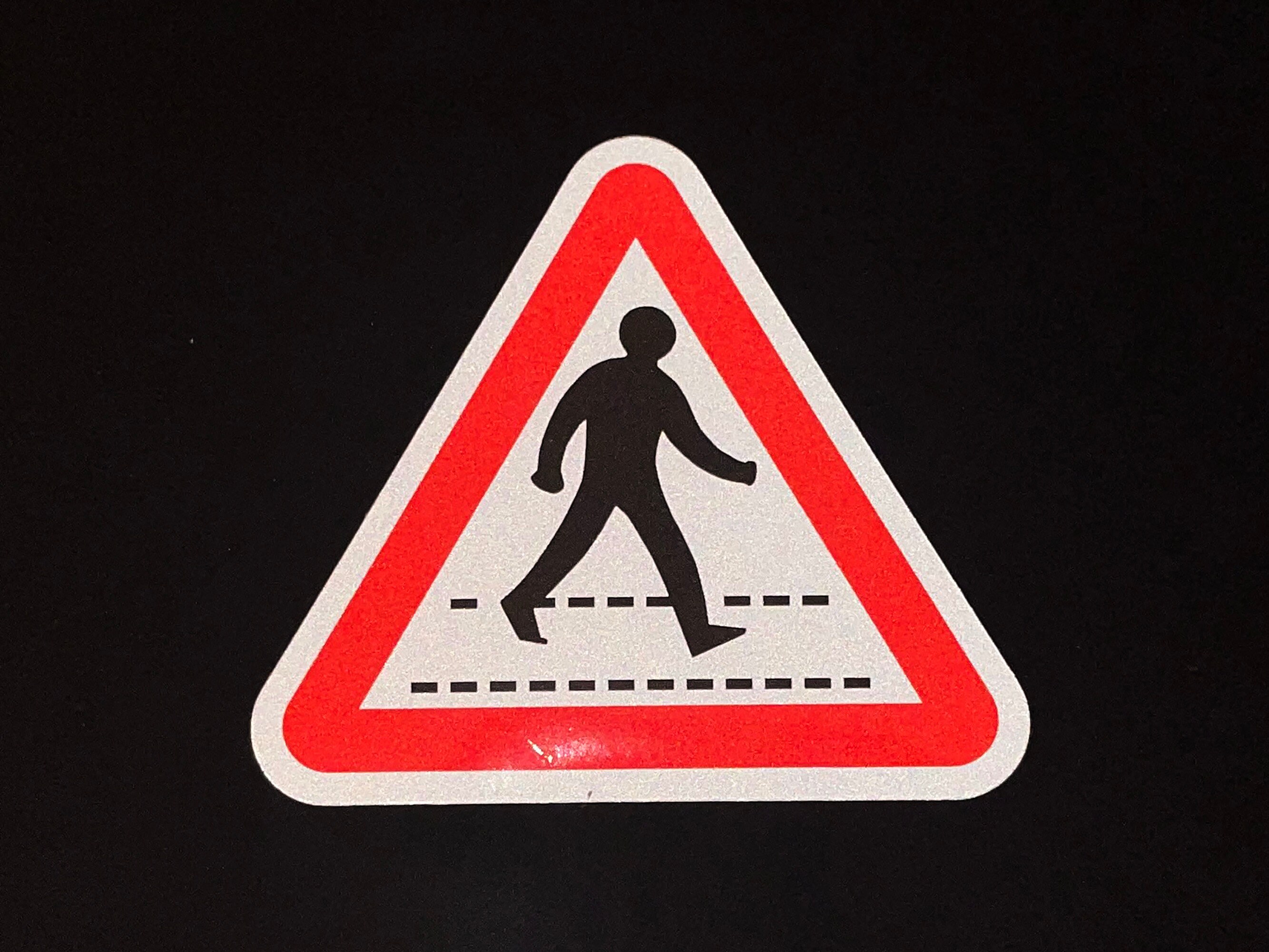 School children crossing road on crosswalk. Zebra crossing. Look right,  look left safety rule. Flat vector illustration template. Stock Vector