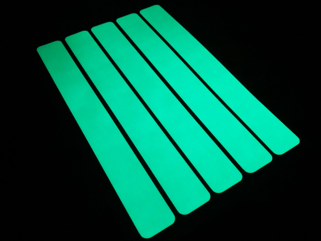 Glow in the Dark STRIP (large) Stickers Peel and Stick Decals - Etsy