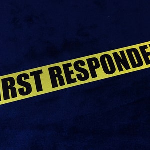 Reflective 30cm FIRST RESPONDER SOLO Ambulance Medical Medic Paramedic Truck Car Stickers Reflector