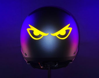 Veloviz Reflective EVIL EYES Bicycle Motorcycle Bike Helmet