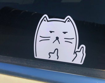 Gatto Tergicristallo Adesivo, 2 Adesivo Carini per | FindTheDeal