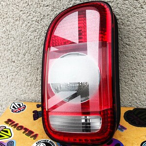 ETCHED Union Jack Rear Tail Light Cooper S Accessory Stickers Decals ...