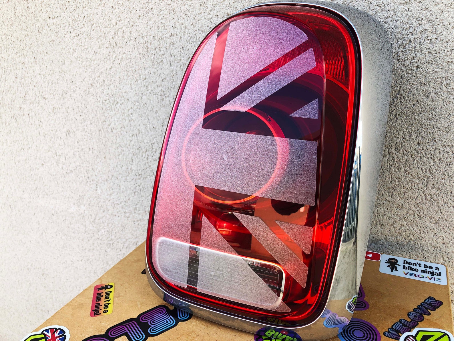 Etch Union Jack Rear Tail Light Cooper Accessory Stickers Etsy UK