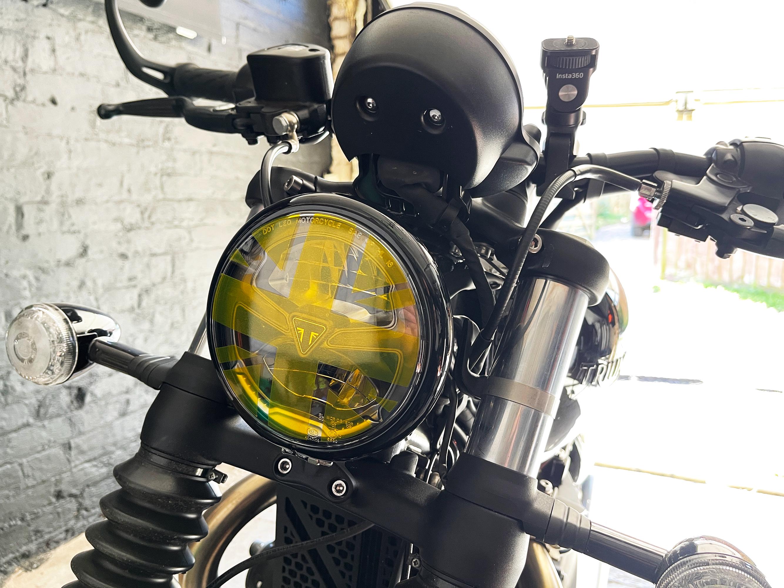 ユニオンジャック ヘッドライトステッカー デカール 車 バイク用