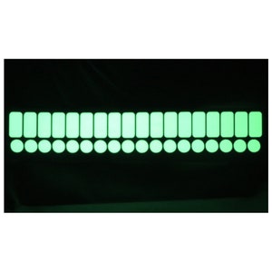 Assorted Glow In The Dark Light Switch Sticker - Peel and Stick Stickers!