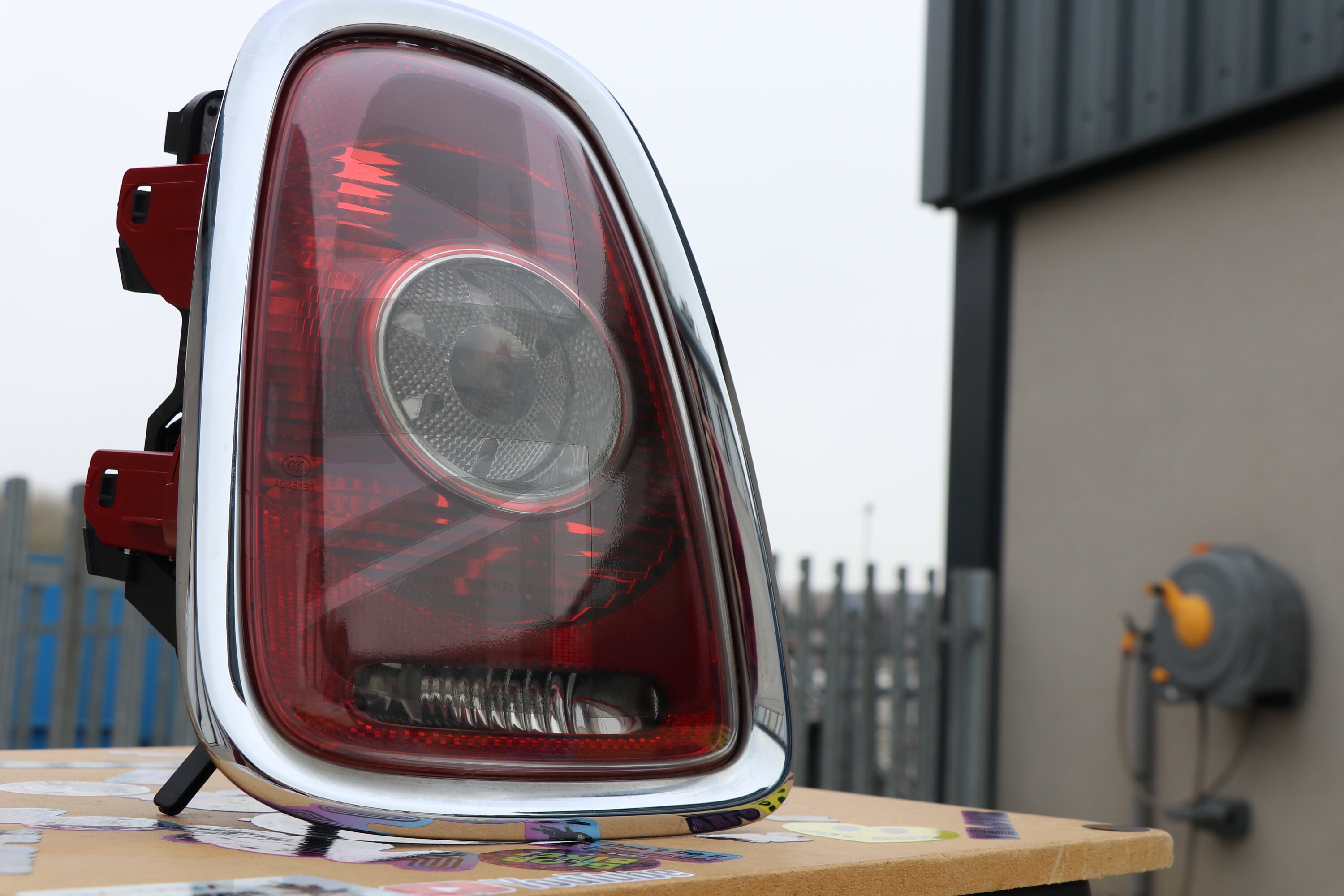 Smoke Union Jack DRL Light Cooper Adesivo Adesivo Decalcomania Per