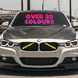 Gloss V Bar Brace Adhesive Vinyl Stickers Covers Accessory for BMW M Power
