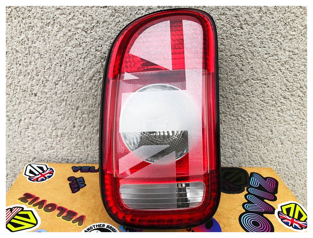 ETCHED Union Jack Rucklicht Cooper S Zubehor Aufkleber Decals fur MINI R55 CLUBMAN Etsy