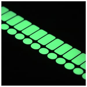 Mixed Glow In The Dark Light Switch Sticker - Peel and Stick Stickers!