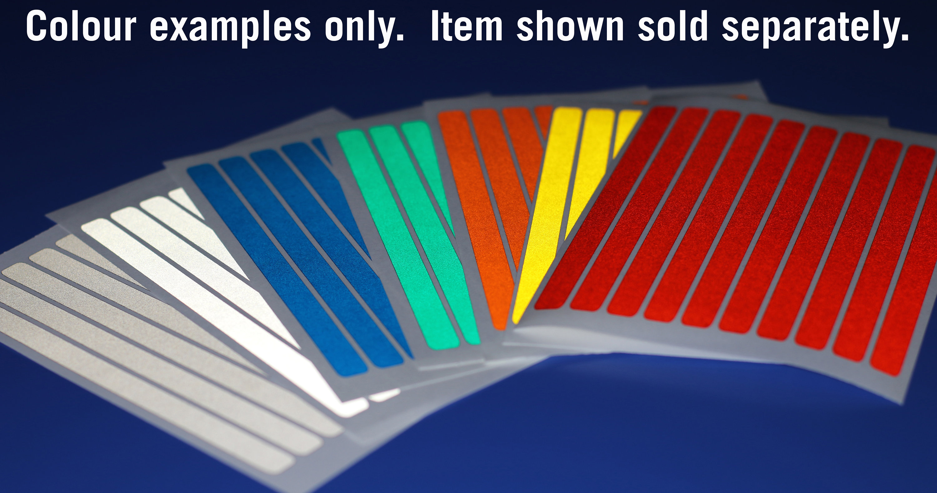 Veloviz Adesivi Riflettenti OVALE (L) Vinile Cargo Bike Moto - Foto 5