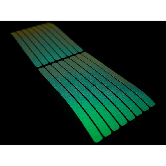 thumbnail image 2 of Glow In The Dark Light Switch Decals - Small Strips, Peel And Stick, Luminous Vinyl 2 of 5