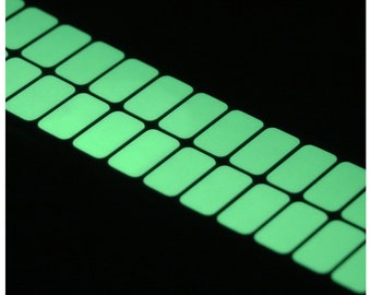 Rectangle Glow In The Dark Light Switch Sticker - Peel and Stick Stickers!