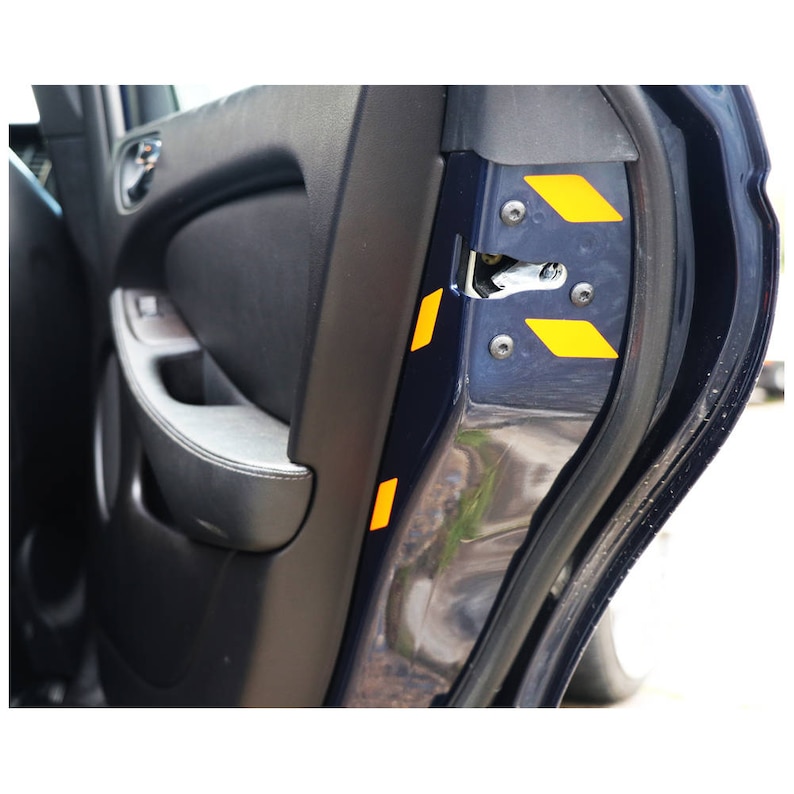 Reflective Car Door Jamb Boot Tailgate Safety Stickers Etsy
