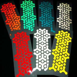 Veloviz Reflective Prop (Small) Cargo Bike Motorcycle Helmet Stickers Decals