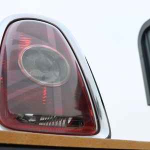 Smoke Union Jack Rear Tail Light Cooper Accessory Stickers Decals for MINI R56 R57 R58 R59