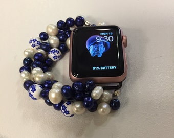 Apple Watch iwatch Natural Freshwater Pearl Band