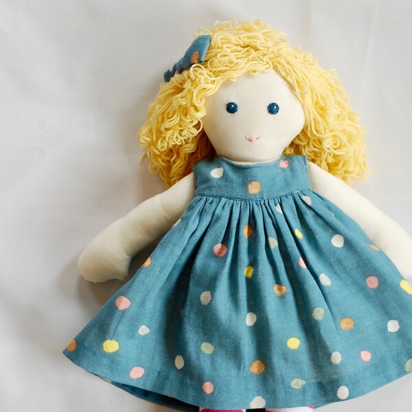 Custom Order for Nicole | Handmade Soft Rag Doll