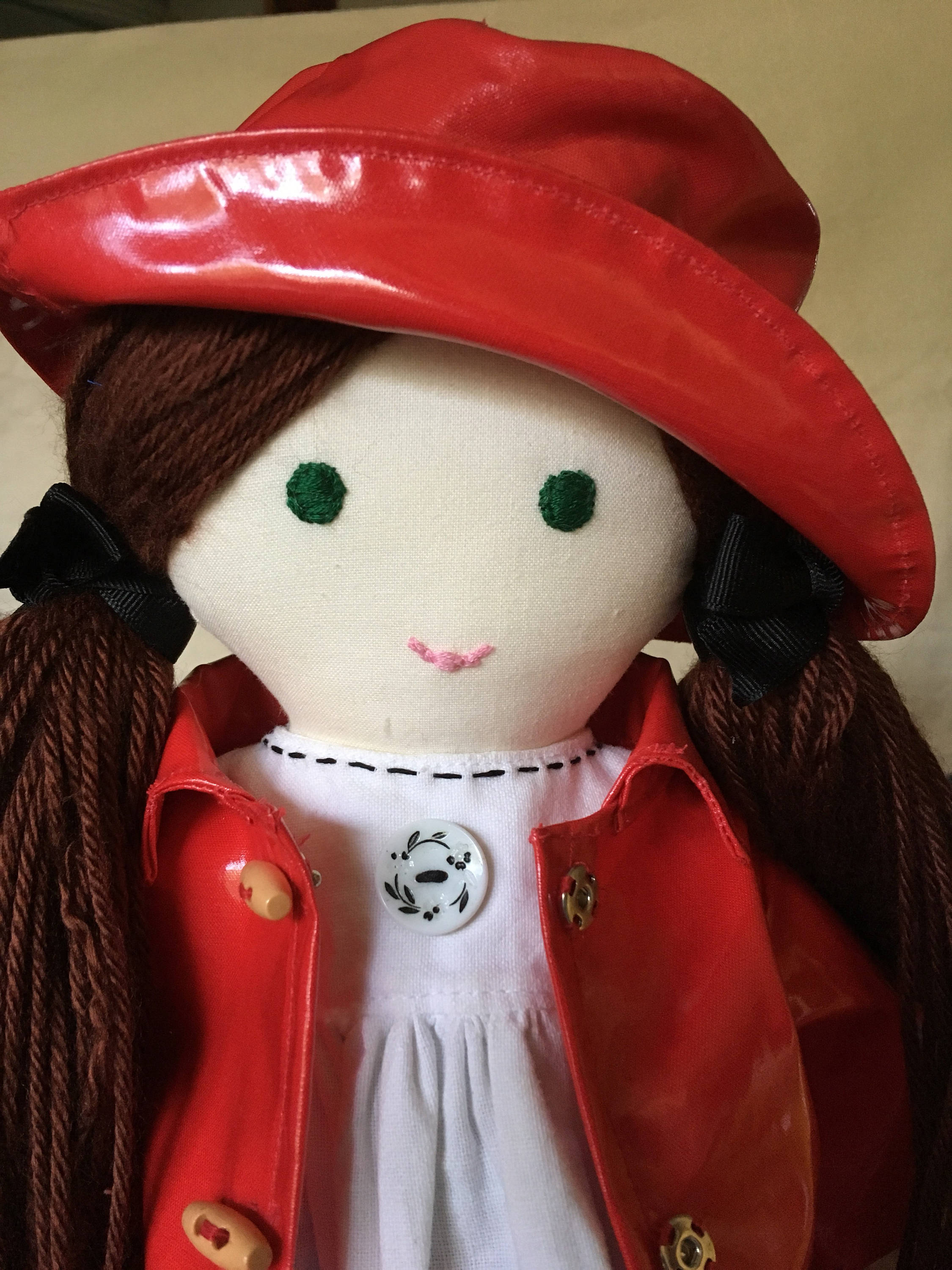 Custom Rag Doll With Rain Coat Hat and Boots Puddle Jumpers - Etsy