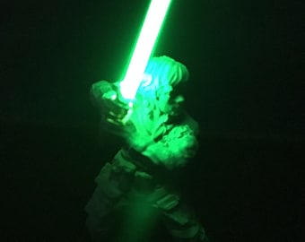 Star Wars Legion: Luke Skywalker LED Lightsaber Modification