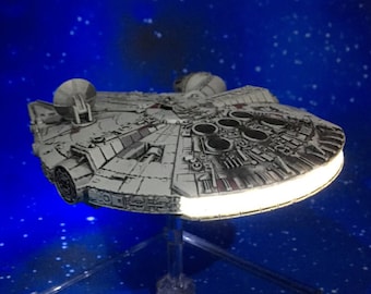 X-Wing Miniatures: Millennium Falcon LED Modification DIY Kit