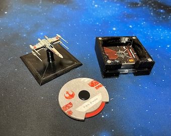 X-Wing Ship Holder Hanger Organizer SMALL