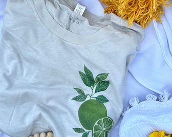 Lil' Lime Lady Unisex Tri-Blend Graphic T-Shirt