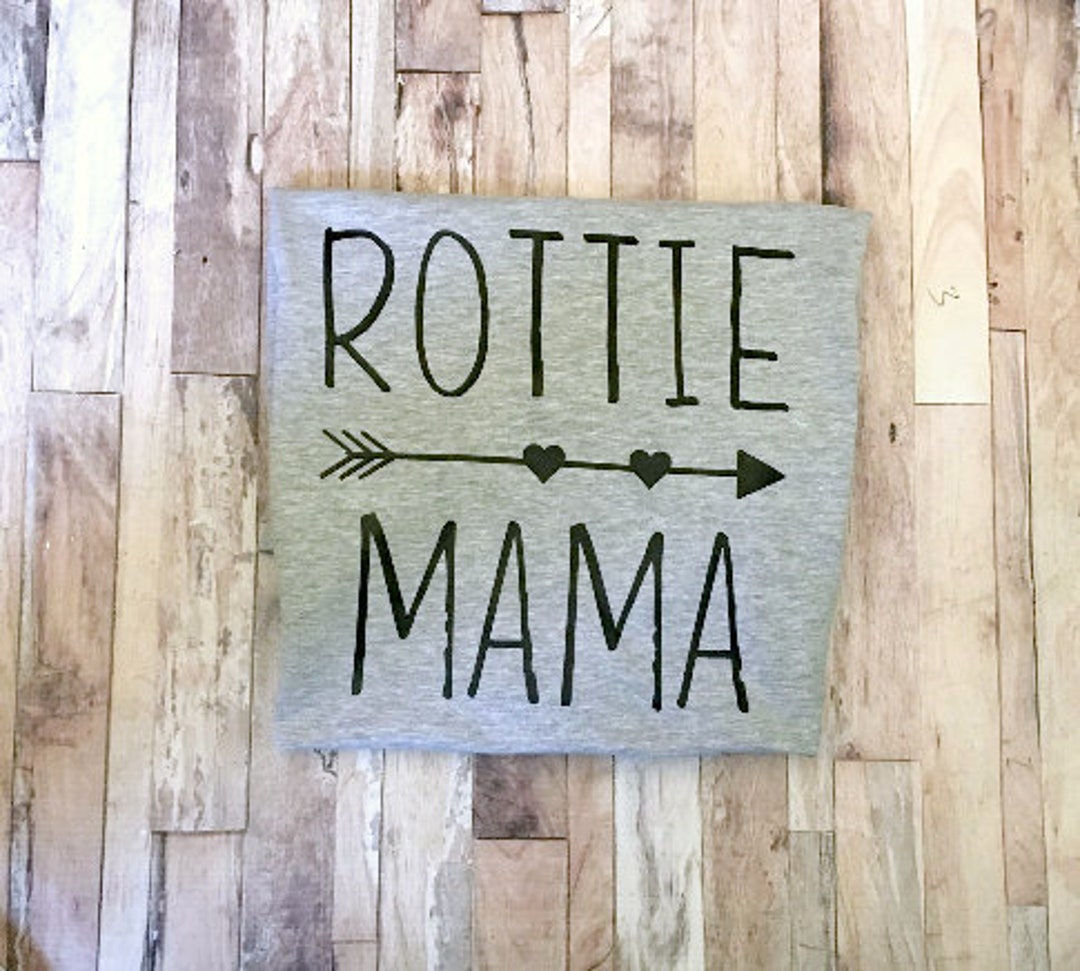 Tribal Rottweiler Rottie Mama - Tribal Rottweiler Mom Shirt - Dog Shirt - Etsy