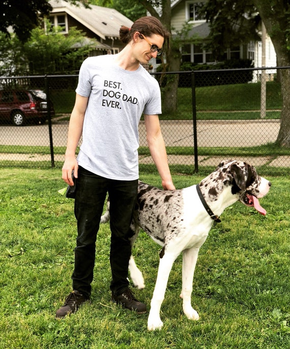 Dog Dad Ever Shirt Fathers Day Gift 