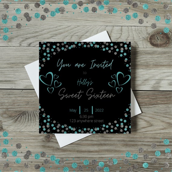 Editable Printable Birthday Invitation | Etsy