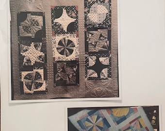 Fractured Fans Quilt Pattern  - 2 Sizes Included