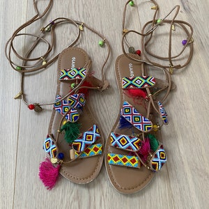 Gladiator sandals size 5