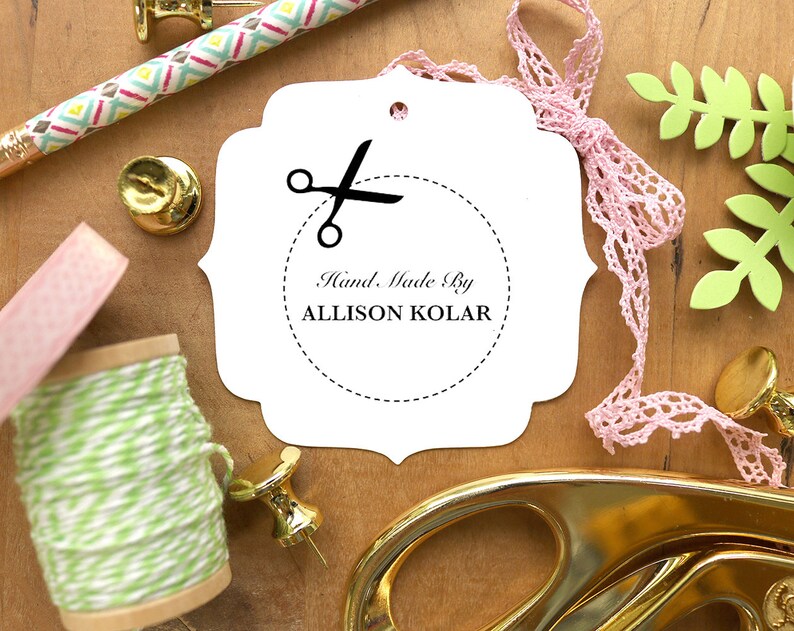 Crafting Stamps Custom Handmade By Stamp Personalized Scissors Hand Made By Stamp Free Shipping Wood Engraved or Self-Inking Stamp Style