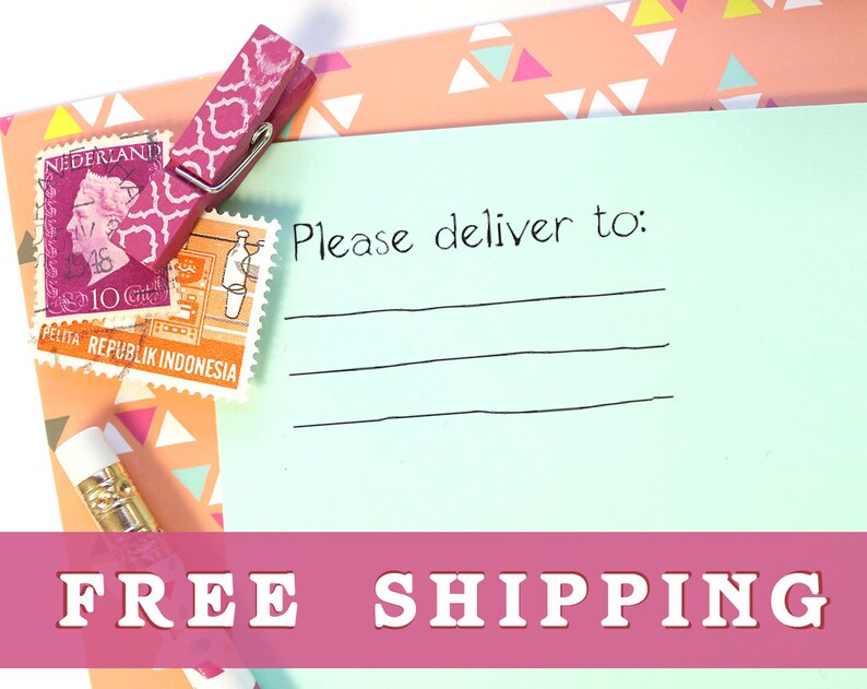 Please Deliever To Rubber Stamp Address Stamp Delivery Stamp Packaging Stamp Snail Mail Stamp Please Deliver To Stamp Happy Mail Stamp