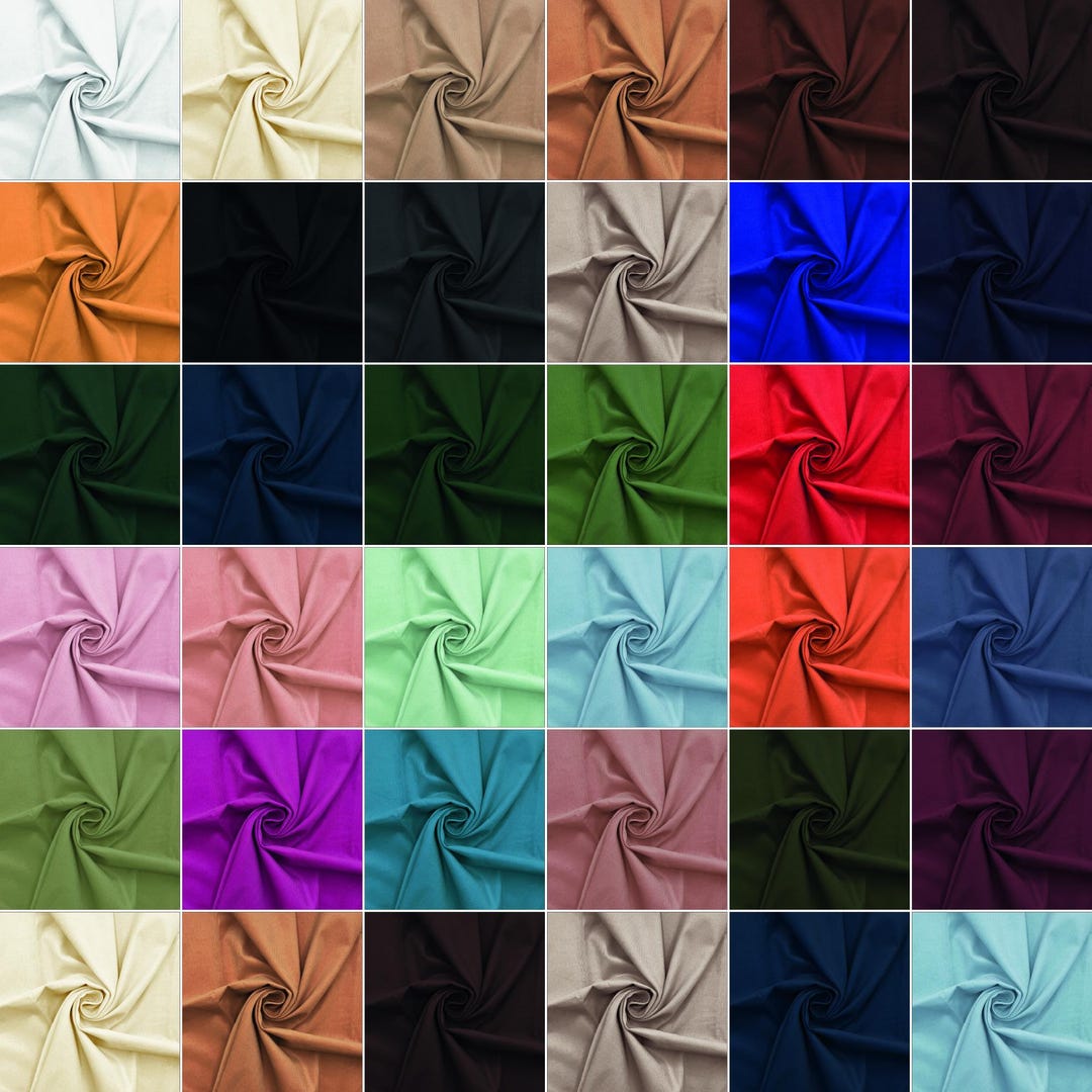 100% Cotton Needlecord Corduroy Fabric 21 Wale 146cm Wide - Dress Craft ...