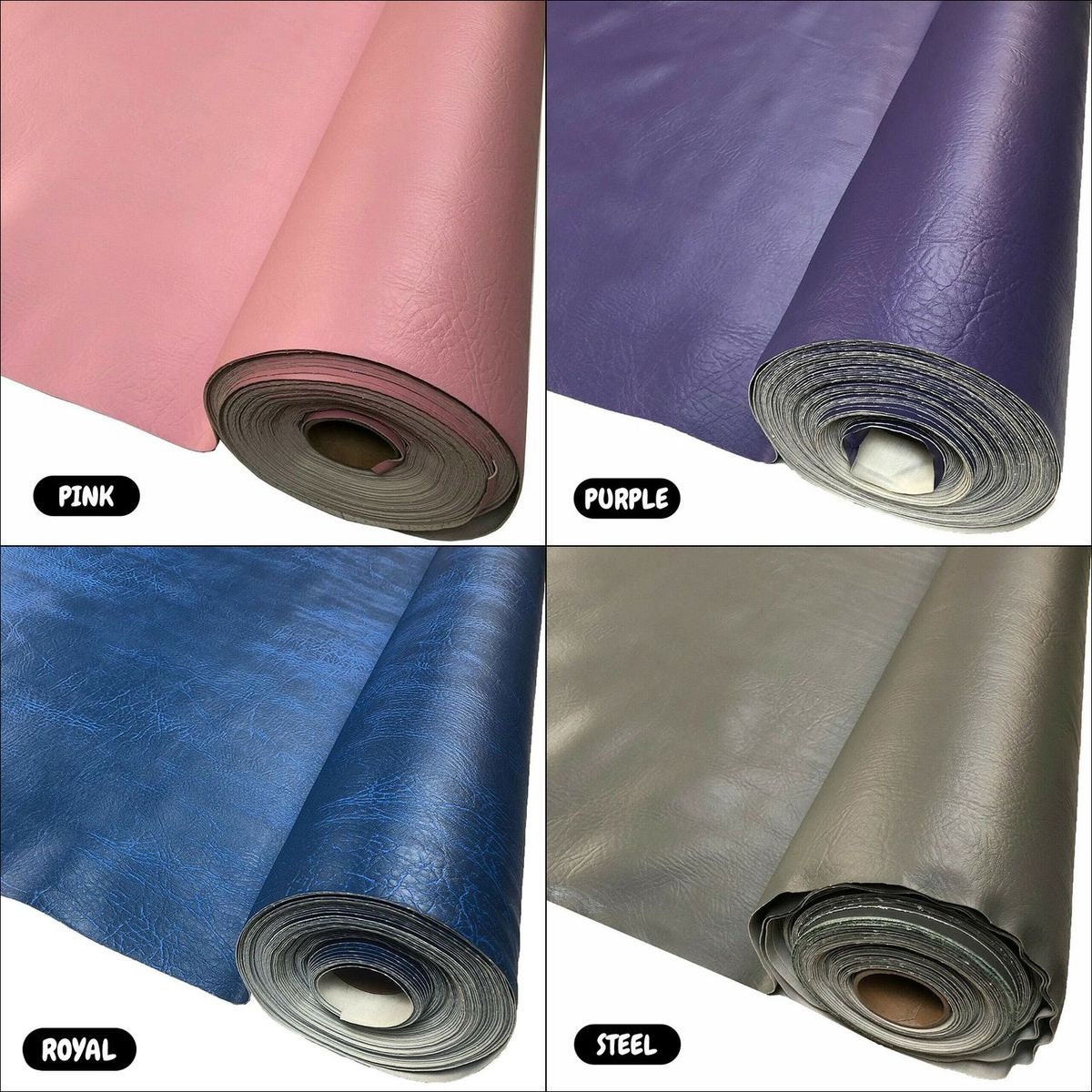 Similicuir Pour Ameublement Et Accessoires - Largeur 140cm, Vendu Au Mètre, 40 Couleurs Disponibles