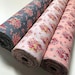 Old English Vintage Floral Rose Poly cotton Fabric by The Metre 45'' Wide 