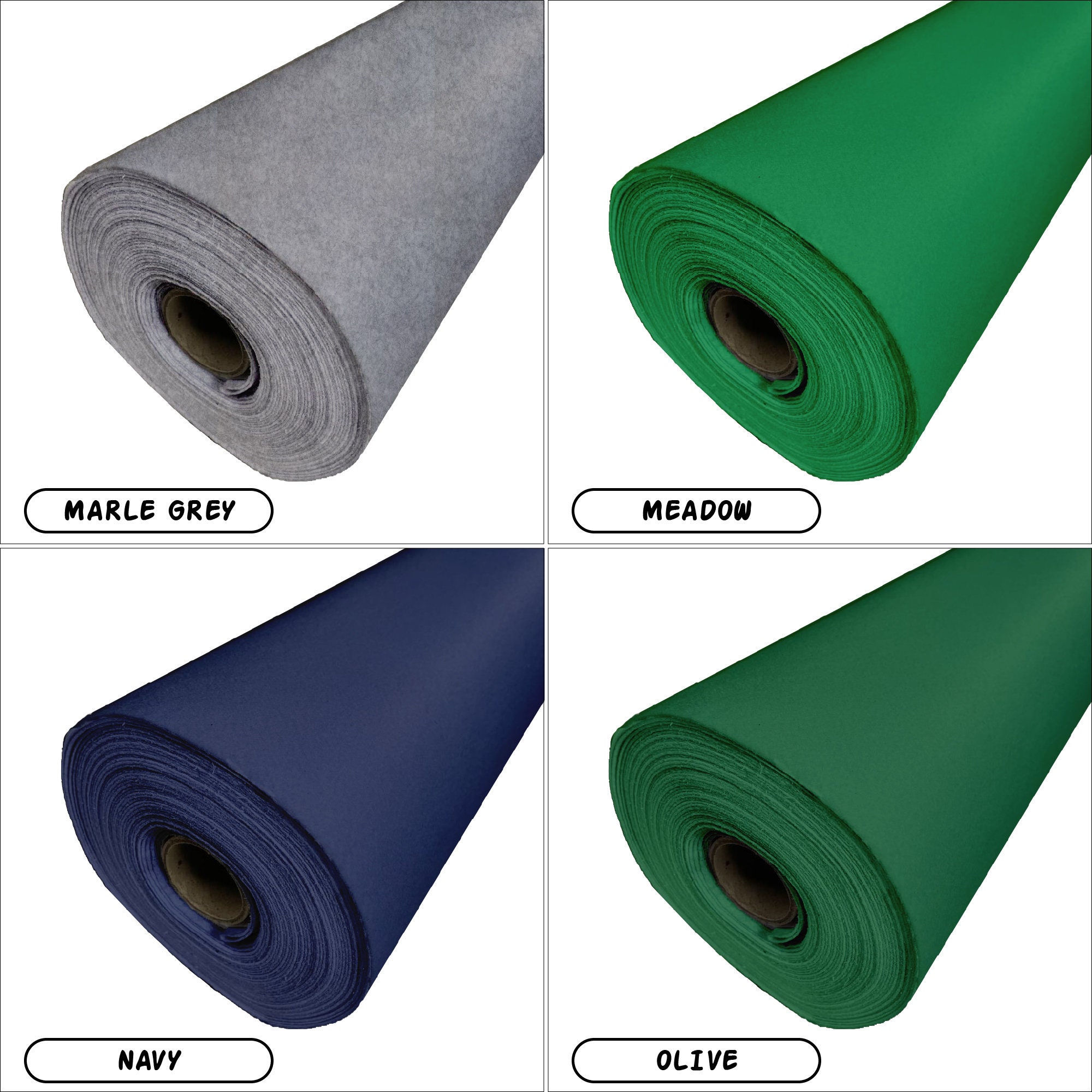 FabricLA - Tessuto in feltro acrilico, morbido, non rigido, larghezza 182 cm, spessore 1,6 mm, al metro, per artigianato, cucito, imbottiture e progetti fai da te, pretagliato, 0,9 m (rosa confetto