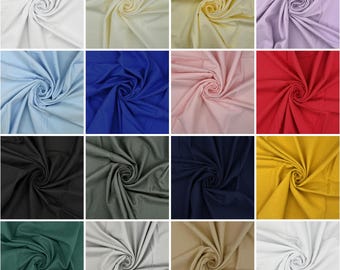 100% Cotton Soft Bushed Flannel Winceyette Fabric Sold By The Metre