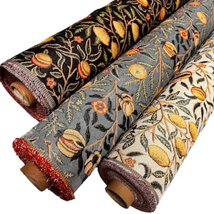 Classic William Morris Tapestry Fabric New World Patterns 140cm wide
