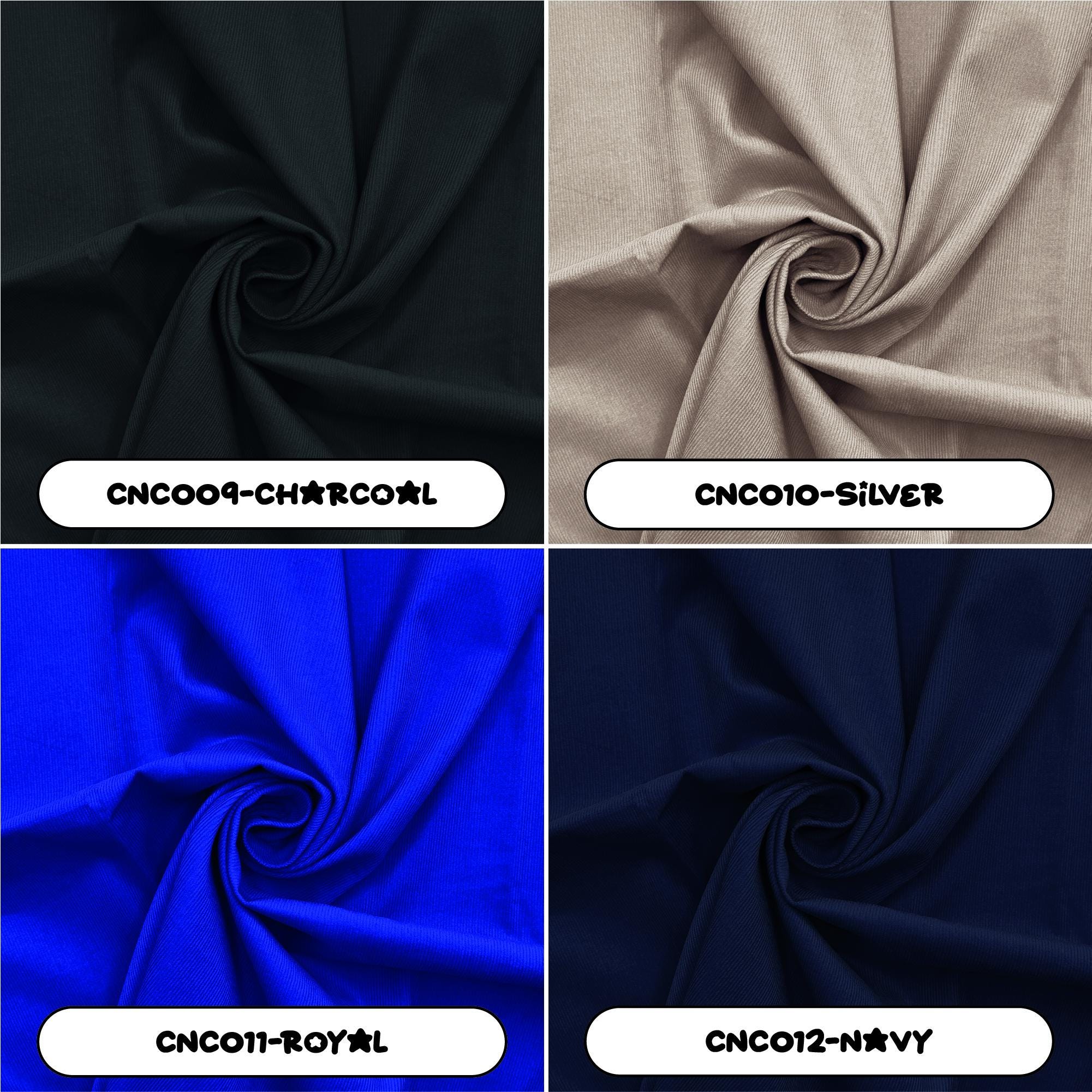 100% Cotton Needlecord Corduroy Fabric 21 Wale 146cm Wide - Dress Craft ...