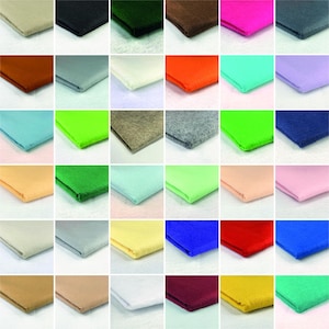 Felt Craft Fabric A Variety of colours sold per metre 100cm Wide