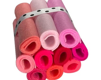 Mix Felt Craft Pack - Pinks