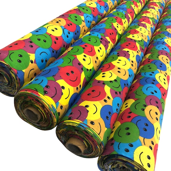 Tessuto Policotone Natalizio A Fantasia - 45 Pollici, Leggero, Perfetto Per Lavoretti E Decorazioni - Foto 6