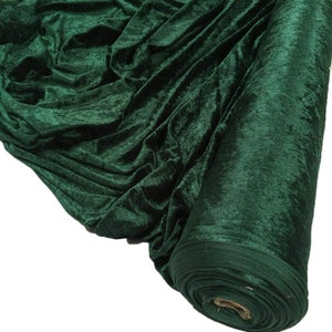 Velours froissé. Matière Velours extensible. 150 cm de large vendu au mètre (FLACON)