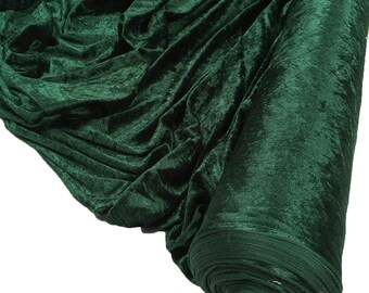 Textile Station Morbido e lussuoso tessuto di velluto non elasticizzato, largo 147,3 cm, adatto per tende e tappezzeria (giallo