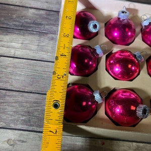 Original Vintage Shiny Brite Box of Christmas Ornaments All 12 - Etsy