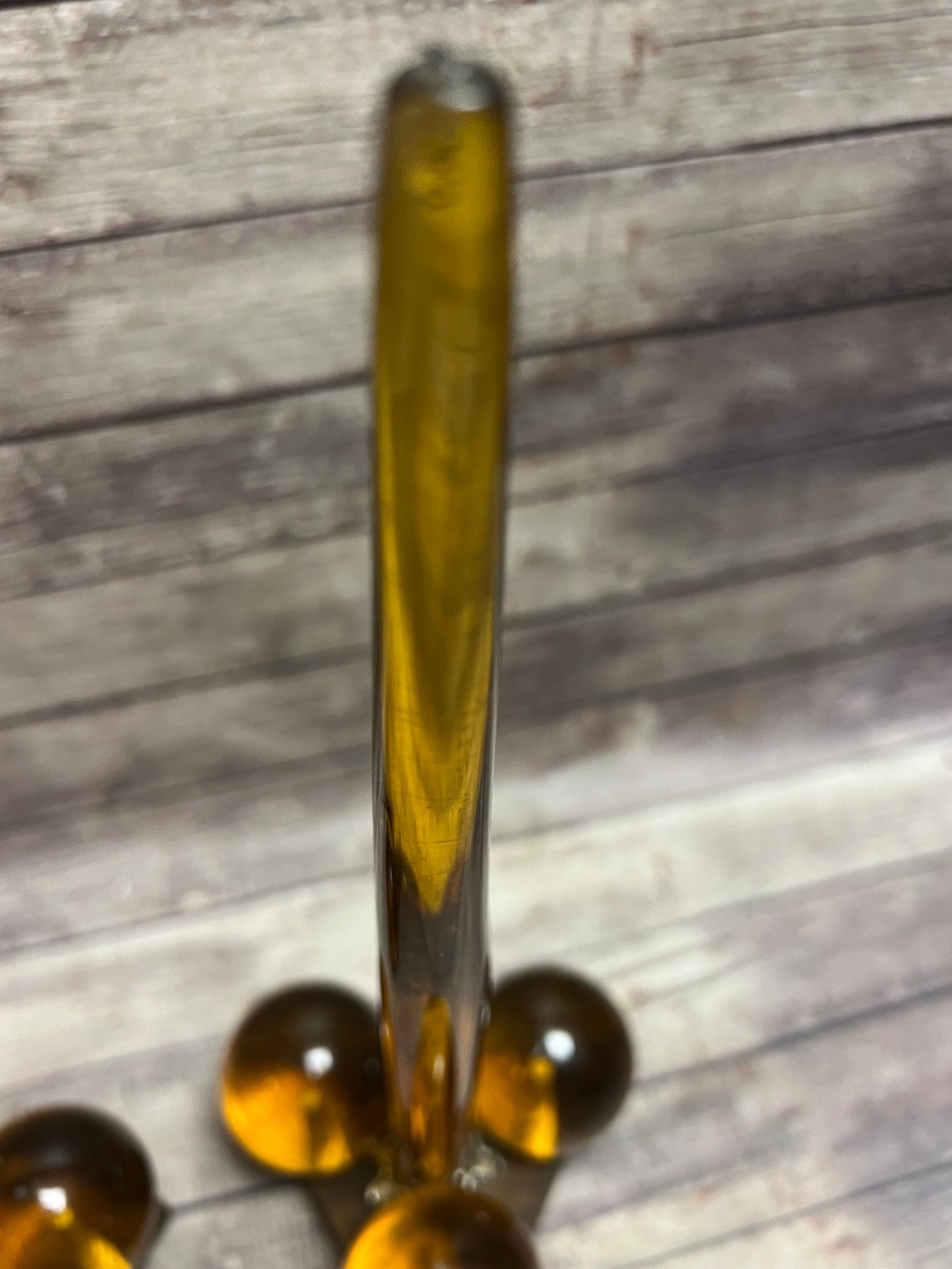 Vintage Lucite Grape Candle Holders With 3 Grapes and 2 Lucite Etsy